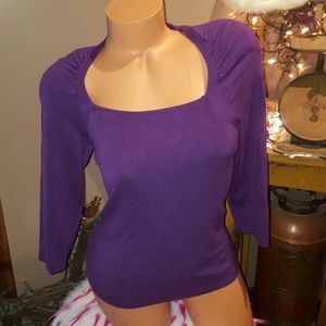 The Limited square neck sweater M